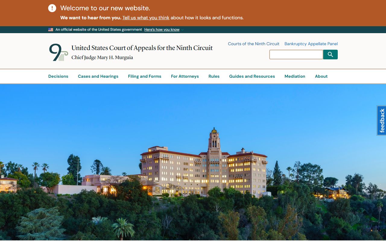 U.S. Court of Appeals for the Ninth Circuit website